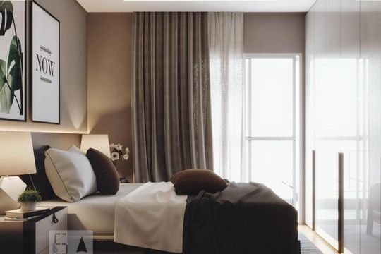 Quarto de apartamento para alugar com 1 quarto, 60m² em Santana, São Paulo