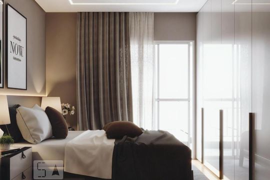 Quarto de apartamento para alugar com 1 quarto, 60m² em Santana, São Paulo