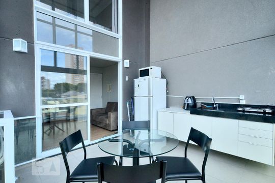 Varanda gourmet de apartamento para alugar com 1 quarto, 65m² em Perdizes, São Paulo