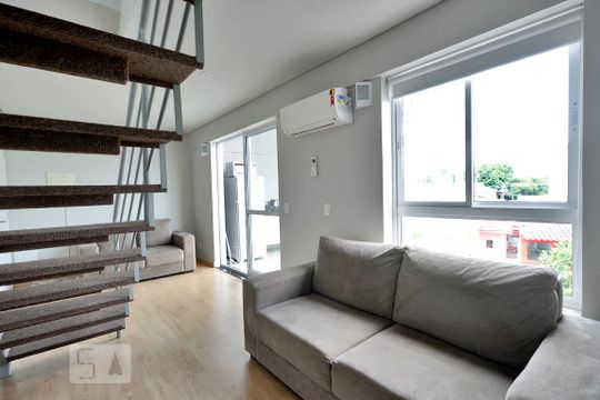 Sala de apartamento para alugar com 1 quarto, 65m² em Perdizes, São Paulo