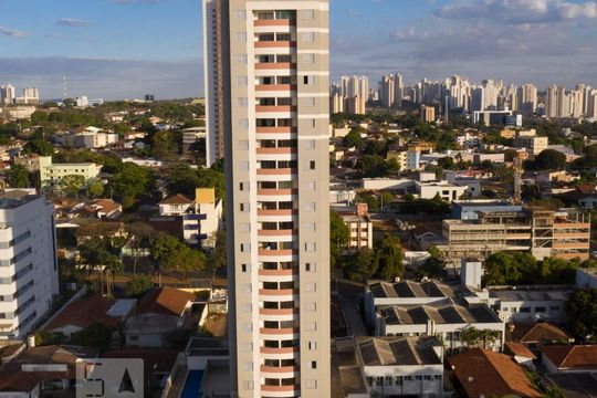 Fachada de apartamento para alugar com 2 quartos, 54m² em Setor Leste Universitário, Goiânia