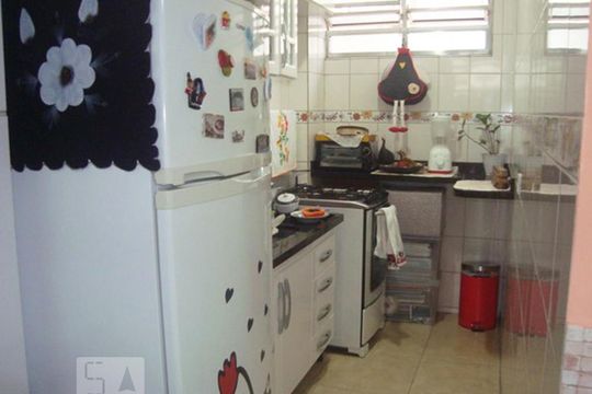 Cozinha de apartamento à venda com 1 quarto, 36m² em Bela Vista, São Paulo