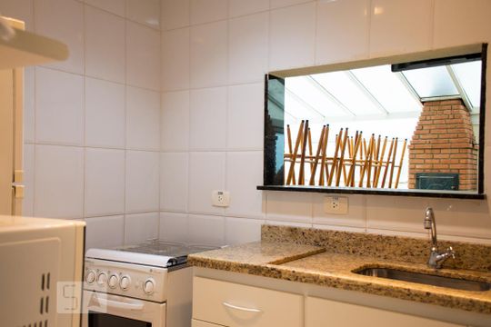 Área comum - Churrasqueira de apartamento para alugar com 3 quartos, 146m² em Jardim Bela Vista, Santo André