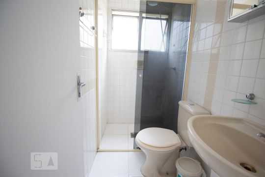 Banheiro de apartamento à venda com 1 quarto, 45m² em Vila Paulista, São Paulo