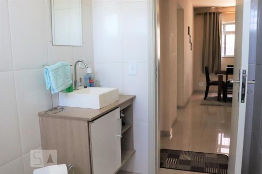 Banheiro de apartamento à venda com 2 quartos, 65m² em Ipiranga, São Paulo