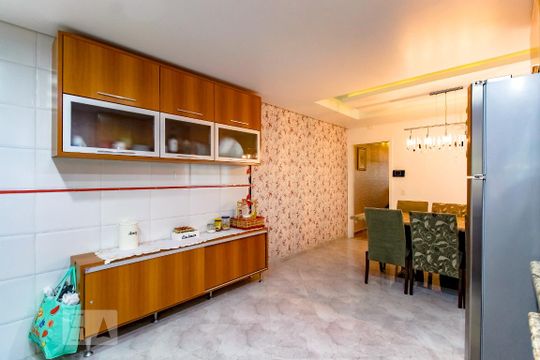 Cozinha de casa à venda com 3 quartos, 120m² em Vila Rosalia, Guarulhos