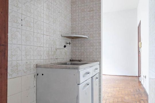 Cozinha de apartamento à venda com 1 quarto, 50m² em Centro, Belo Horizonte