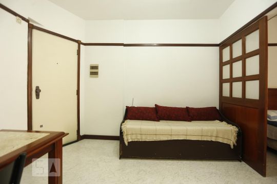 Sala de apartamento à venda com 1 quarto, 34m² em Campos Elíseos, São Paulo