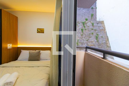 Sacada de kitnet/studio para alugar com 1 quarto, 19m² em Bela Vista, São Paulo