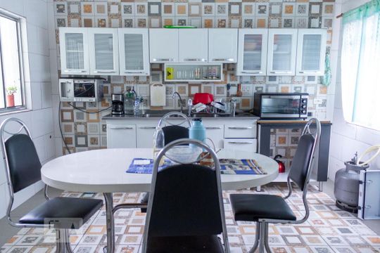 Cozinha de casa à venda com 4 quartos, 192m² em Vila Moinho Velho, São Paulo