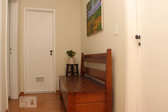 corredor de apartamento à venda com 3 quartos, 150m² em Maracanã, Rio de Janeiro