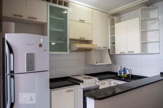 Cozinha de apartamento à venda com 1 quarto, 50m² em Liberdade, São Paulo