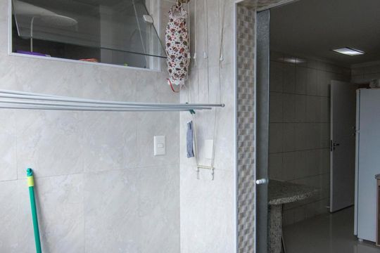 Lavanderia de apartamento à venda com 3 quartos, 105m² em Lauzane Paulista, São Paulo