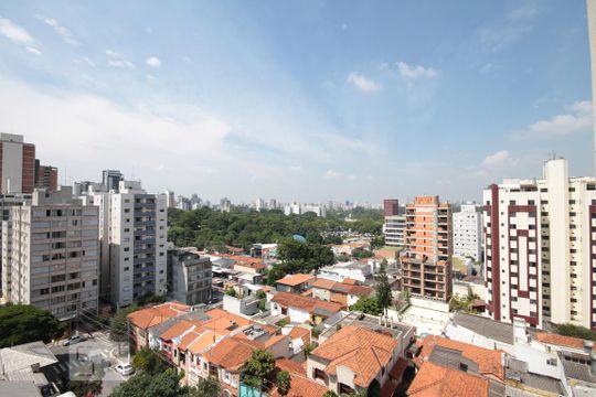 Vista de apartamento à venda com 1 quarto, 40m² em Vila Mariana, São Paulo