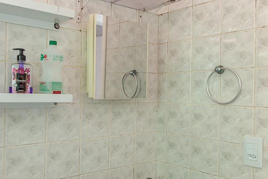 Banheiro de apartamento à venda com 2 quartos, 65m² em Taboão, São Bernardo do Campo