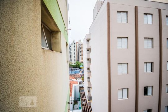 Vista da Suíte de apartamento para alugar com 1 quarto, 50m² em Centro, Campinas