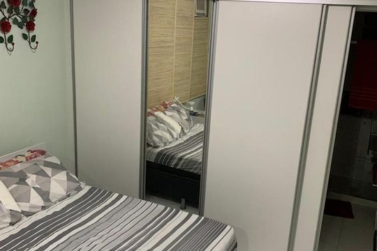 Dormitório  de apartamento para alugar com 1 quarto, 30m² em Copacabana, Rio de Janeiro
