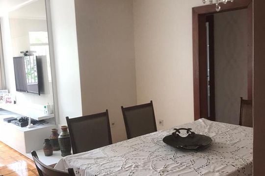 Sala de jantar de apartamento à venda com 3 quartos, 160m² em Jardim Guanabara, Rio de Janeiro