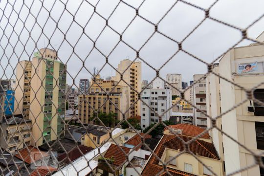 Quarto - Vista de apartamento para alugar com 1 quarto, 64m² em Higienópolis, São Paulo