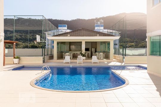 Área comum - Piscina de apartamento para alugar com 3 quartos, 75m² em Ingleses do Rio Vermelho, Florianópolis