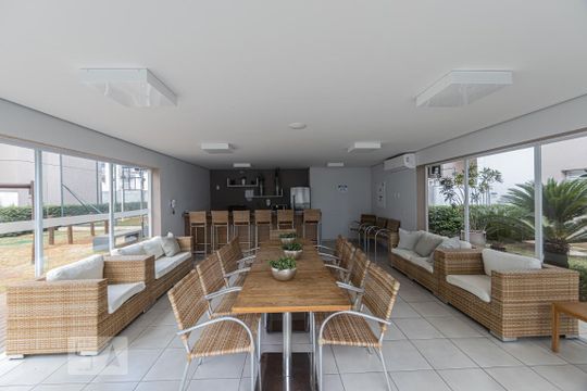 Área comum - Churrasqueira de apartamento à venda com 2 quartos, 47m² em Jardim Colonial, São Paulo