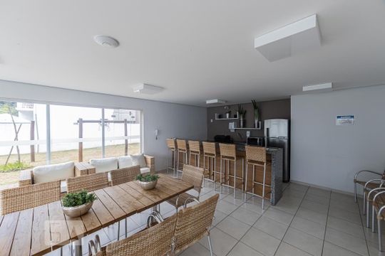 Área comum - Churrasqueira de apartamento à venda com 2 quartos, 47m² em Jardim Colonial, São Paulo