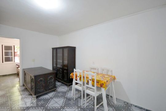 Sala de Jantar de casa para alugar com 2 quartos, 53m² em Vila Gumercindo, São Paulo