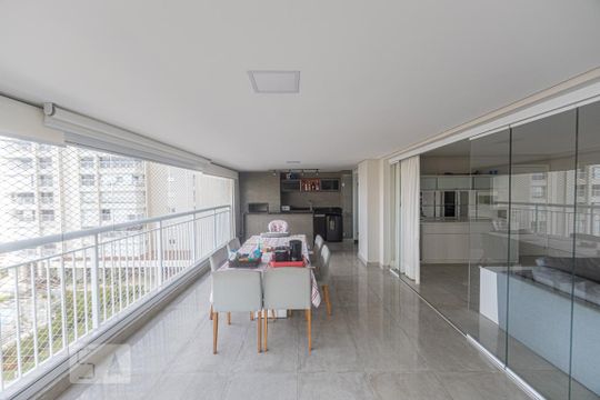Varanda gourmet de apartamento à venda com 4 quartos, 180m² em Belenzinho, São Paulo