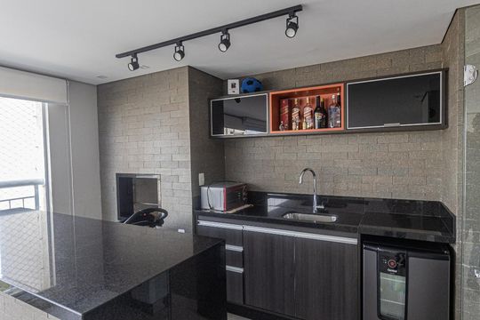 Varanda gourmet de apartamento à venda com 4 quartos, 180m² em Belenzinho, São Paulo