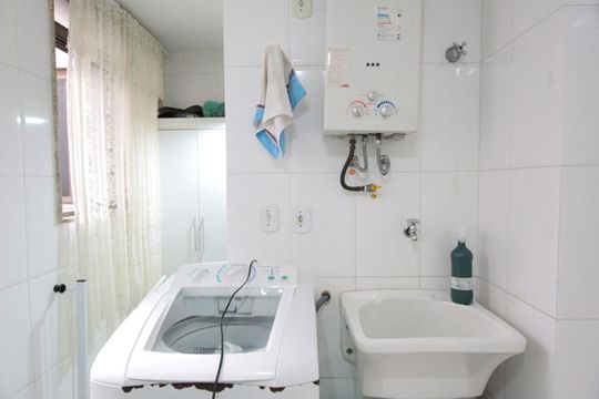 Área de serviço de apartamento para alugar com 3 quartos, 120m² em Recreio dos Bandeirantes, Rio de Janeiro