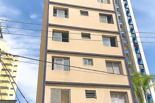 Fachada de apartamento para alugar com 1 quarto, 39m² em Pinheiros, São Paulo