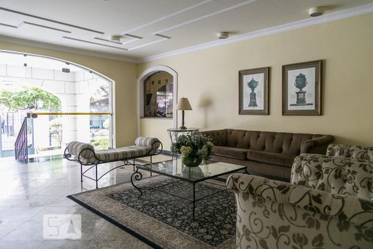 Hall Social de apartamento para alugar com 2 quartos, 63m² em Vila Uberabinha, São Paulo
