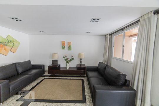 Área comum de apartamento para alugar com 2 quartos, 56m² em Vila Bertioga, São Paulo