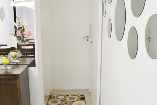 Corredor de apartamento à venda com 2 quartos, 55m² em Taquara, Rio de Janeiro