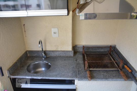 Varanda de apartamento à venda com 2 quartos, 55m² em Taquara, Rio de Janeiro