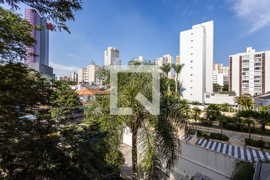 Sala - Vista de apartamento para alugar com 2 quartos, 68m² em Pinheiros, São Paulo