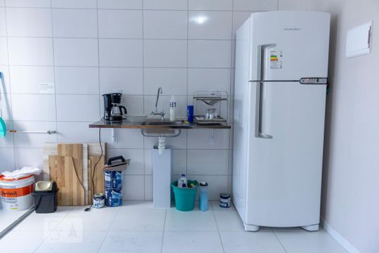 Cozinha de apartamento para alugar com 2 quartos, 41m² em Jardim São Savério, São Paulo
