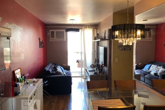 Sala de apartamento à venda com 3 quartos, 70m² em Centro, Niterói