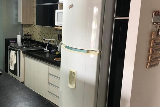 Cozinha  de apartamento à venda com 3 quartos, 70m² em Centro, Niterói
