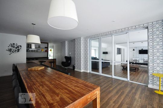 Espaço Gourmet de kitnet/studio à venda com 1 quarto, 71m² em Jardim Ampliação, São Paulo
