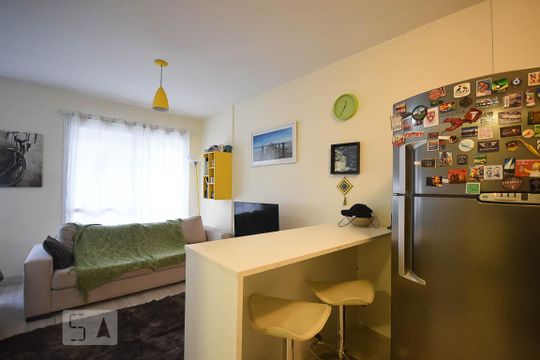 Cozinha de kitnet/studio à venda com 1 quarto, 71m² em Jardim Ampliação, São Paulo