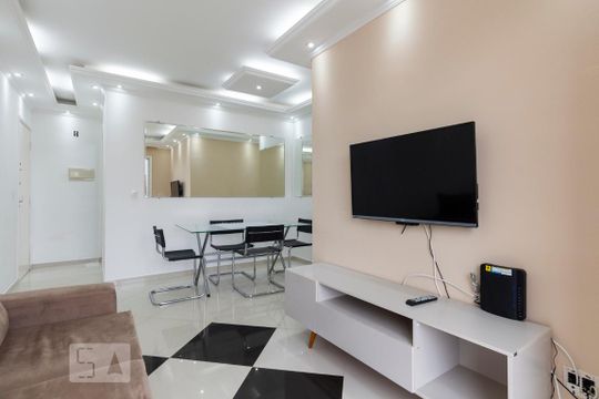 Sala de apartamento à venda com 3 quartos, 65m² em Parque Jabaquara, São Paulo