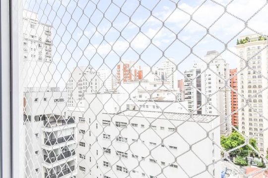Quarto - Vista de apartamento à venda com 2 quartos, 98m² em Jardim Paulista, São Paulo