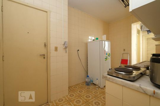 Cozinha de apartamento à venda com 2 quartos, 62m² em Andaraí, Rio de Janeiro