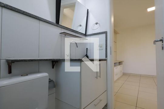 Banheiro da Suíte de apartamento à venda com 3 quartos, 69m² em Paraíso do Morumbi, São Paulo