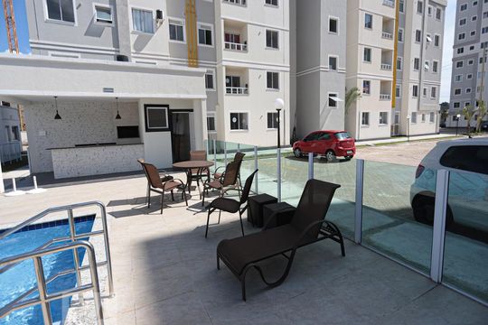 Área comum - Piscina de apartamento à venda com 2 quartos, 50m² em Vila Rosa, Novo Hamburgo