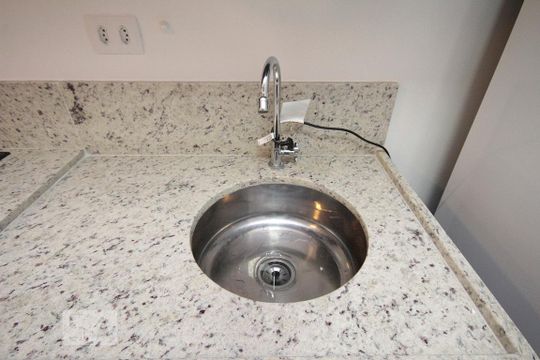 Cozinha de kitnet/studio à venda com 1 quarto, 38m² em Santa Cecília, São Paulo
