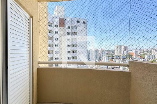 Sacada de apartamento para alugar com 2 quartos, 56m² em Jardim Olavo Bilac, São Bernardo do Campo