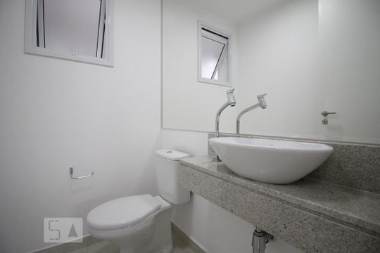 Lavabo de apartamento para alugar com 3 quartos, 92m² em Jardim Dom Bosco, São Paulo