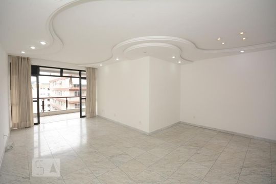 Sala de apartamento à venda com 4 quartos, 166m² em Freguesia de Jacarepaguá, Rio de Janeiro